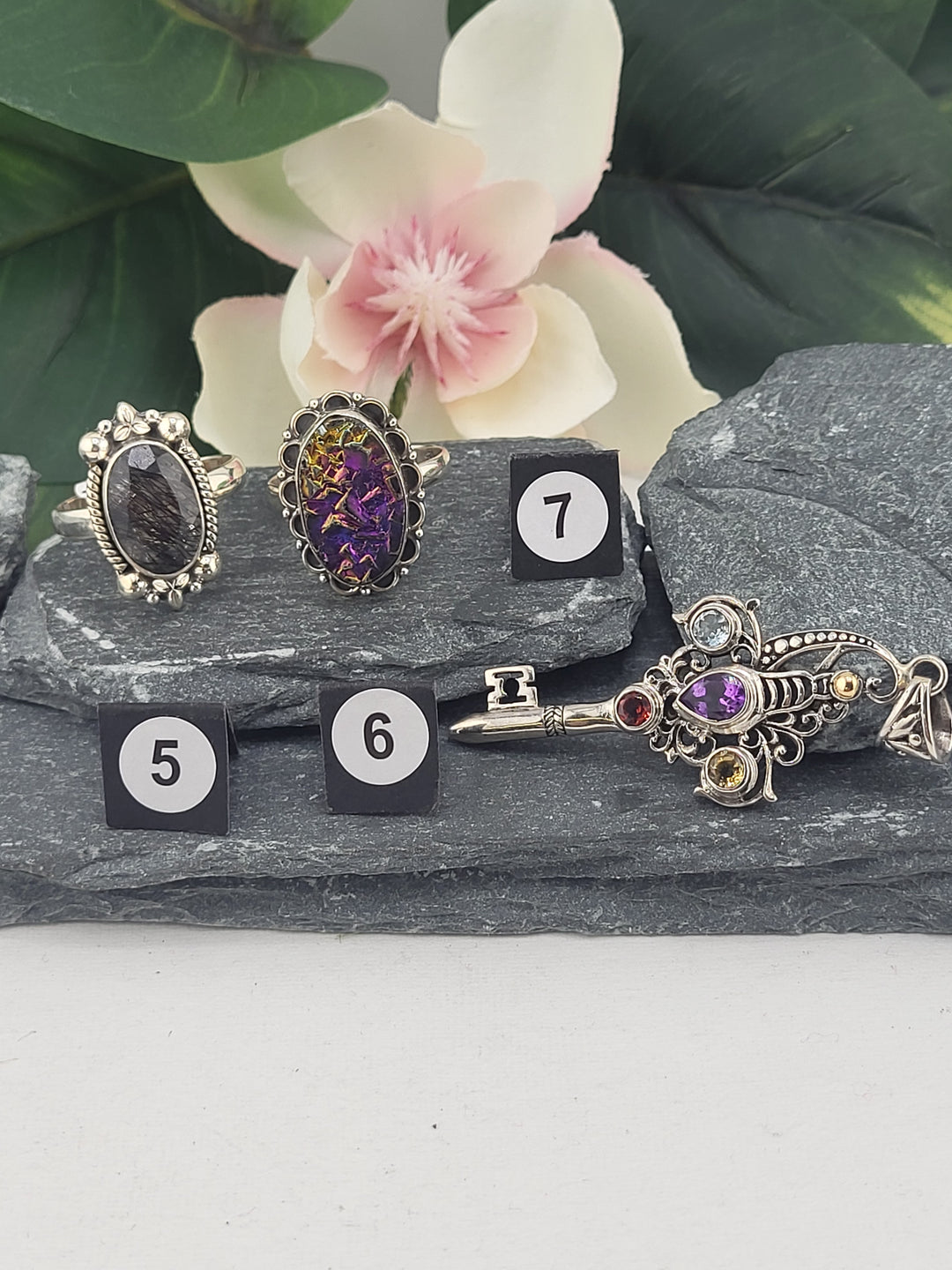 RESERVED FOR: L8DYMAC- 1/11/2025 -6 Sterling Silver Items