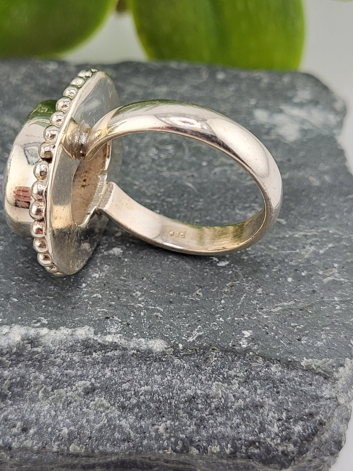 925 Sterling Silver Lavender Quartz Ring