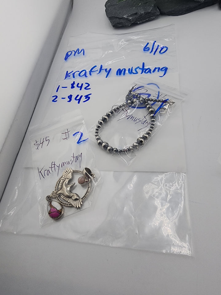 kraftymustang - 6/10/26 PM - 2 925 Sterling Silver