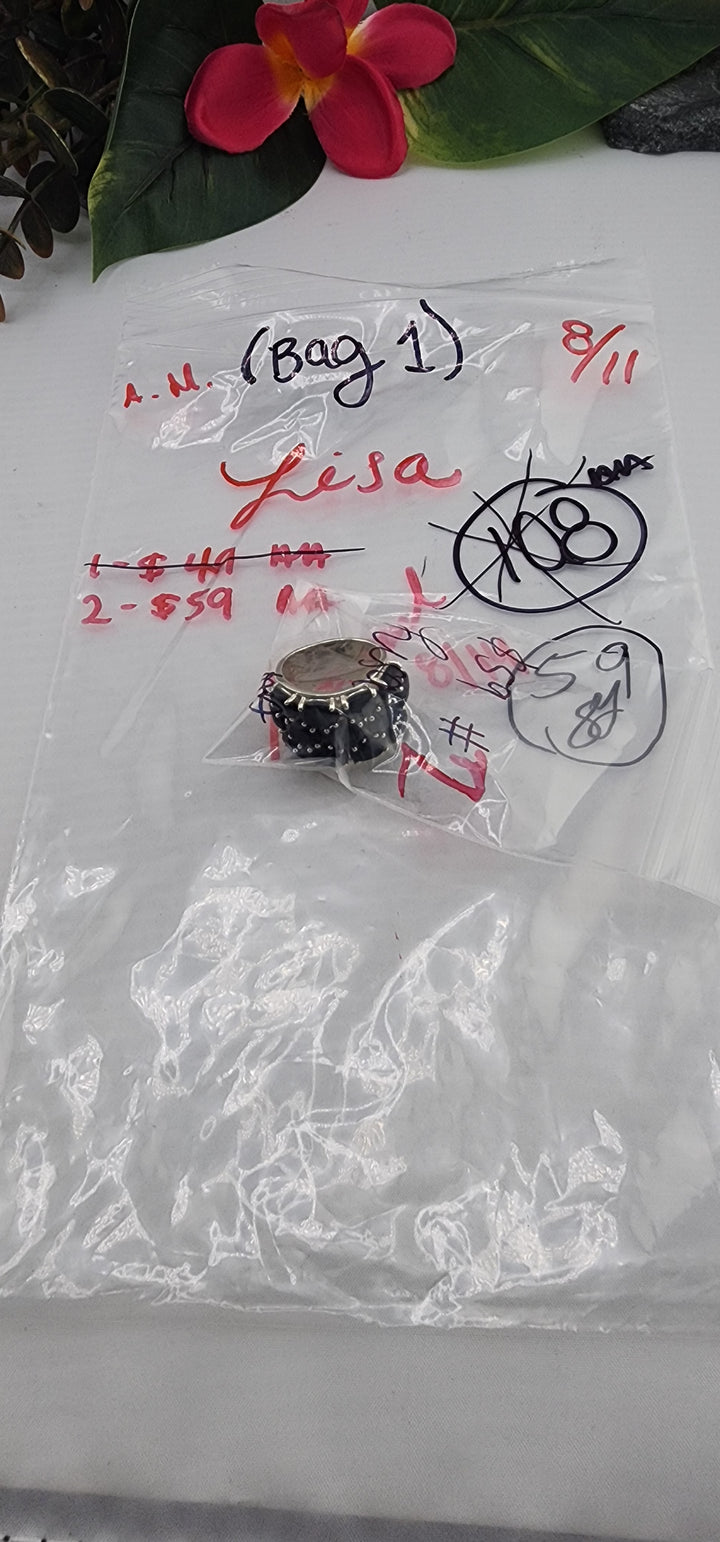 AM SHOW 48HR - RESERVED FOR: Lisa (Bag1)  - 8/11/2025 FL tiktok Live Show - 1 Sterling Silver Items