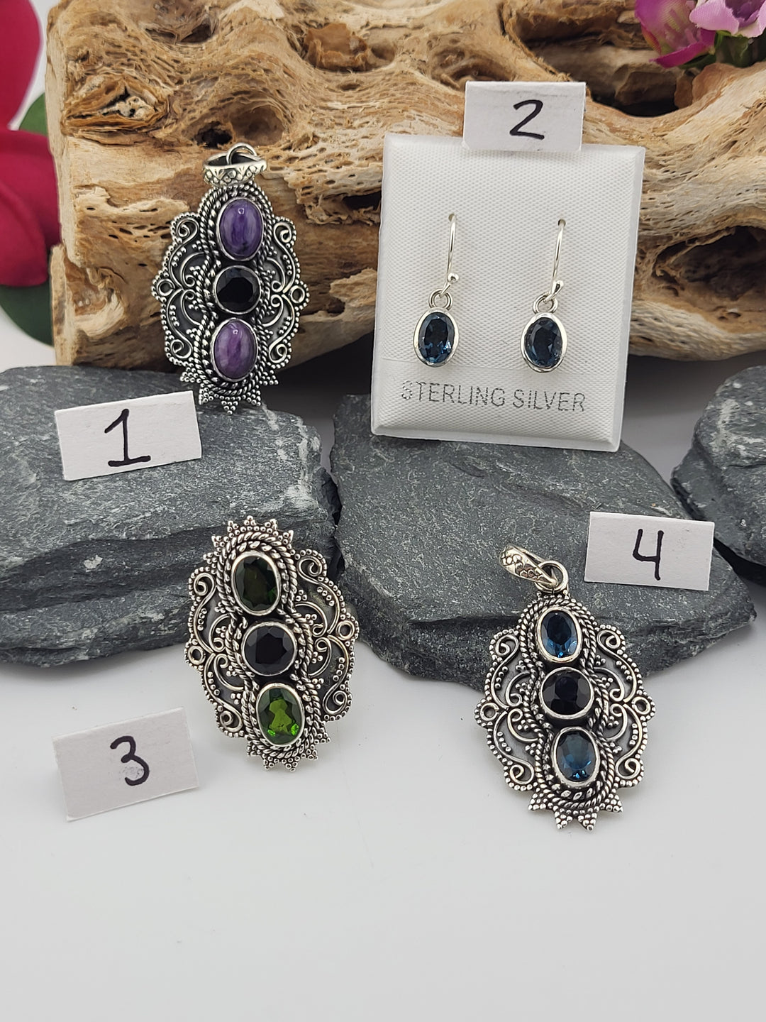 RESERVED FOR:  Elizabeth Hartless -12/11/2024 - 4 Sterling Silver Items
