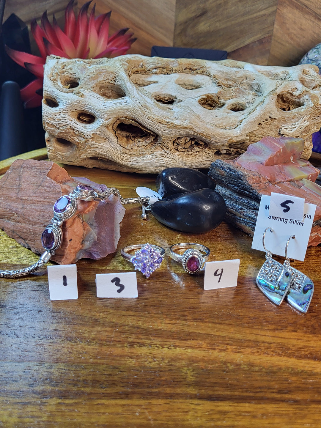 RESERVED FOR: Ashley- 7/26/24-4 Sterling Silver Items