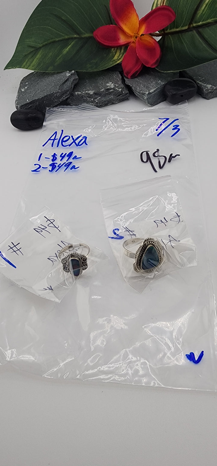 48HR - RESERVED FOR: Alexa - 7/3/2025 FL tiktok Live Show - 2 Sterling Silver Items