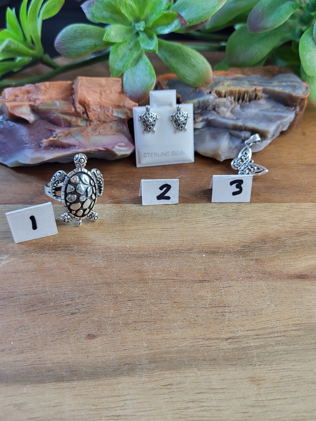 RESERVED FOR: Sophie Z-7/7/24- 3 Sterling Silver Items