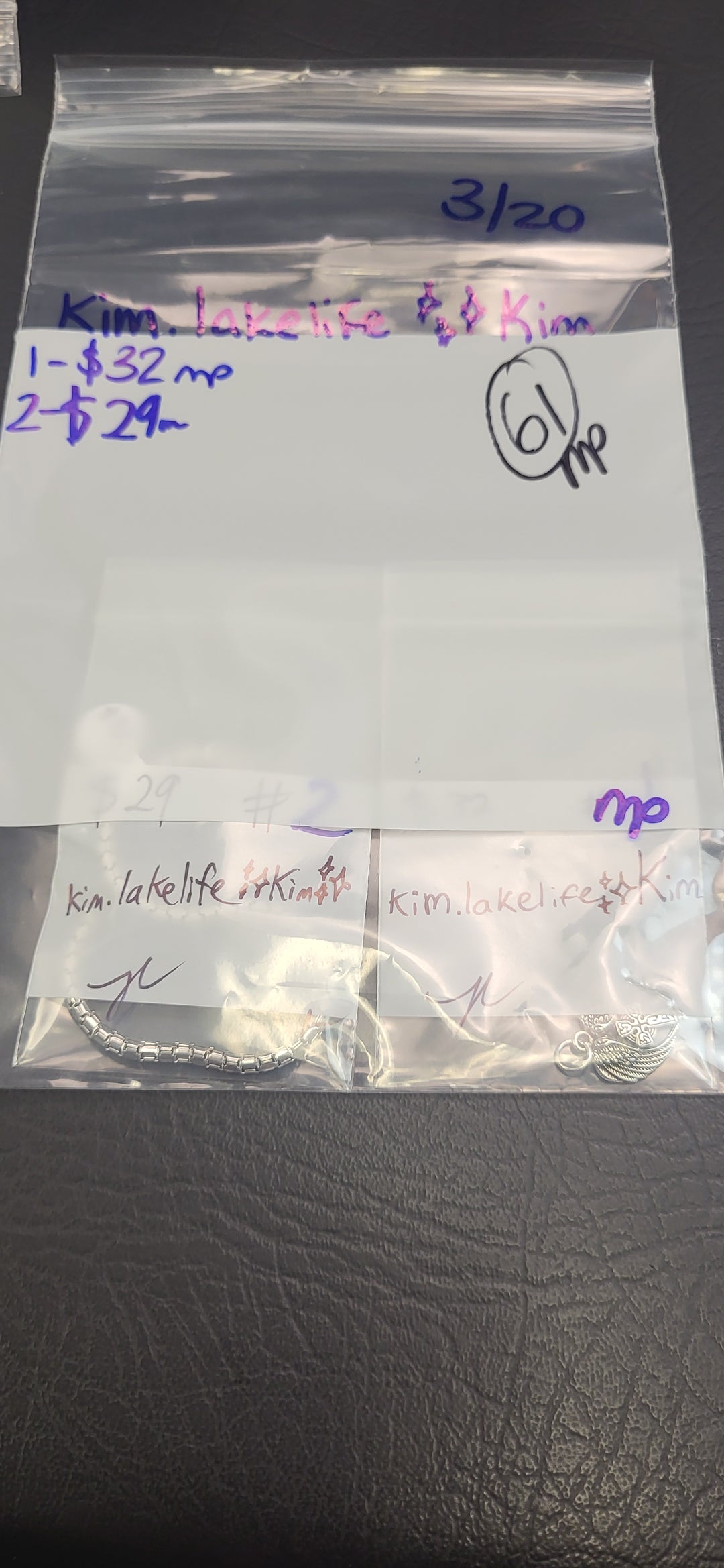 RESERVED FOR: kim.lakelife✨️Kim - 3/20/2025 Live Show -  Sterling Silver Items