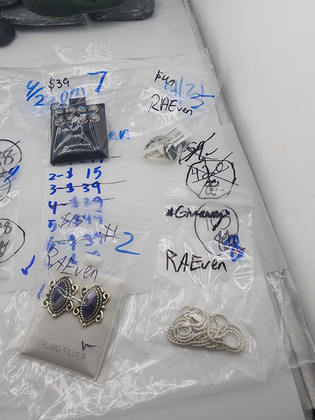 RAEven - 4/21/26 PM - 4 925 Sterling Silver Items