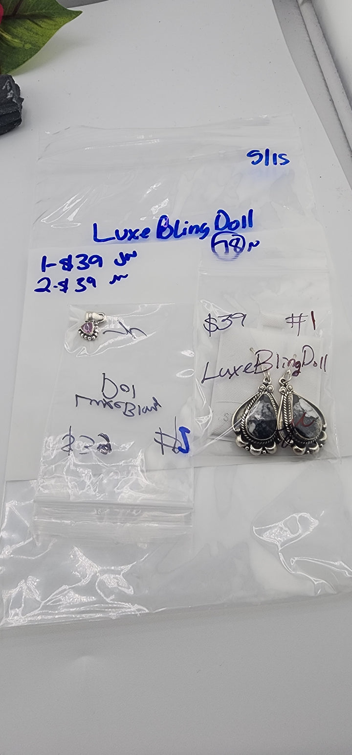 RESERVED FOR:  LuxeBlingDoll- 5/15/2025 tiktok Live Show -2  Sterling Silver Items