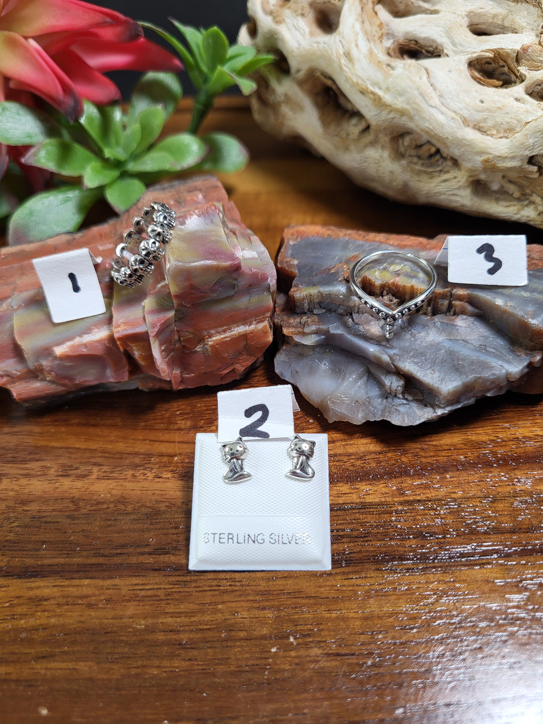 RESERVED FOR: Lorena 7/25/24- 3 Sterling Silver Items