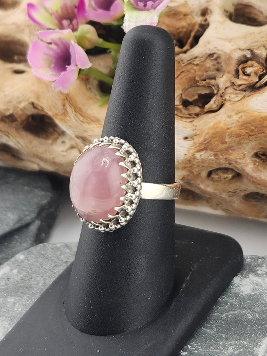 Morganite Ring Size 7.5