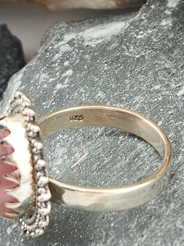 Morganite Ring Size 8.75