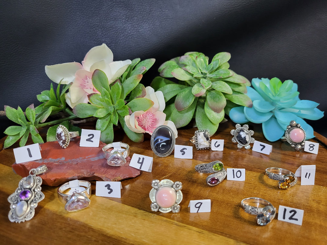 RESERVED FOR: Bee_Bee_girl- 7/12/24- 6 Sterling Silver Items