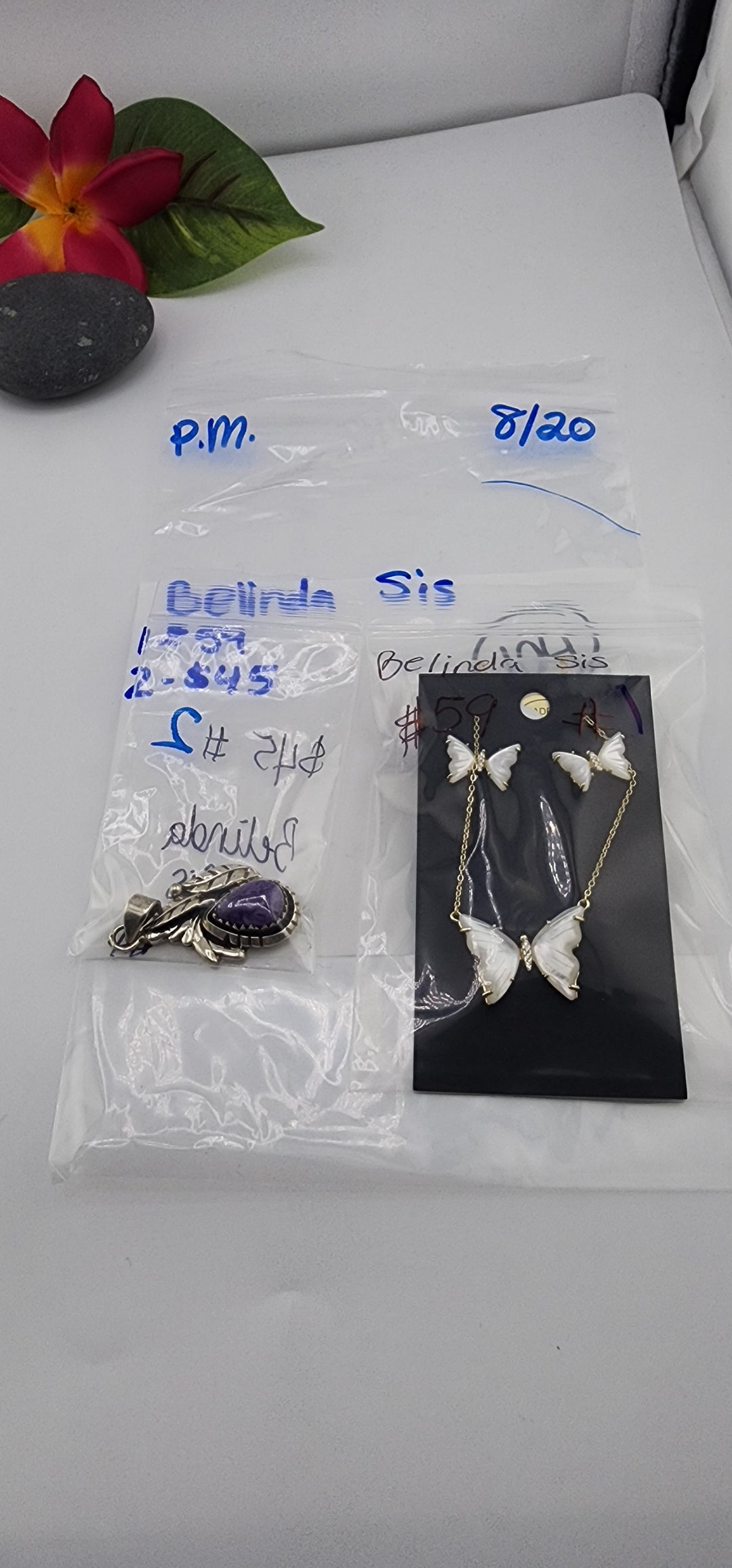 PM SHOW 48HR - RESERVED FOR: Belinda Sis - 8/20/2025 FL tiktok Live Show - 2 Sterling Silver Items