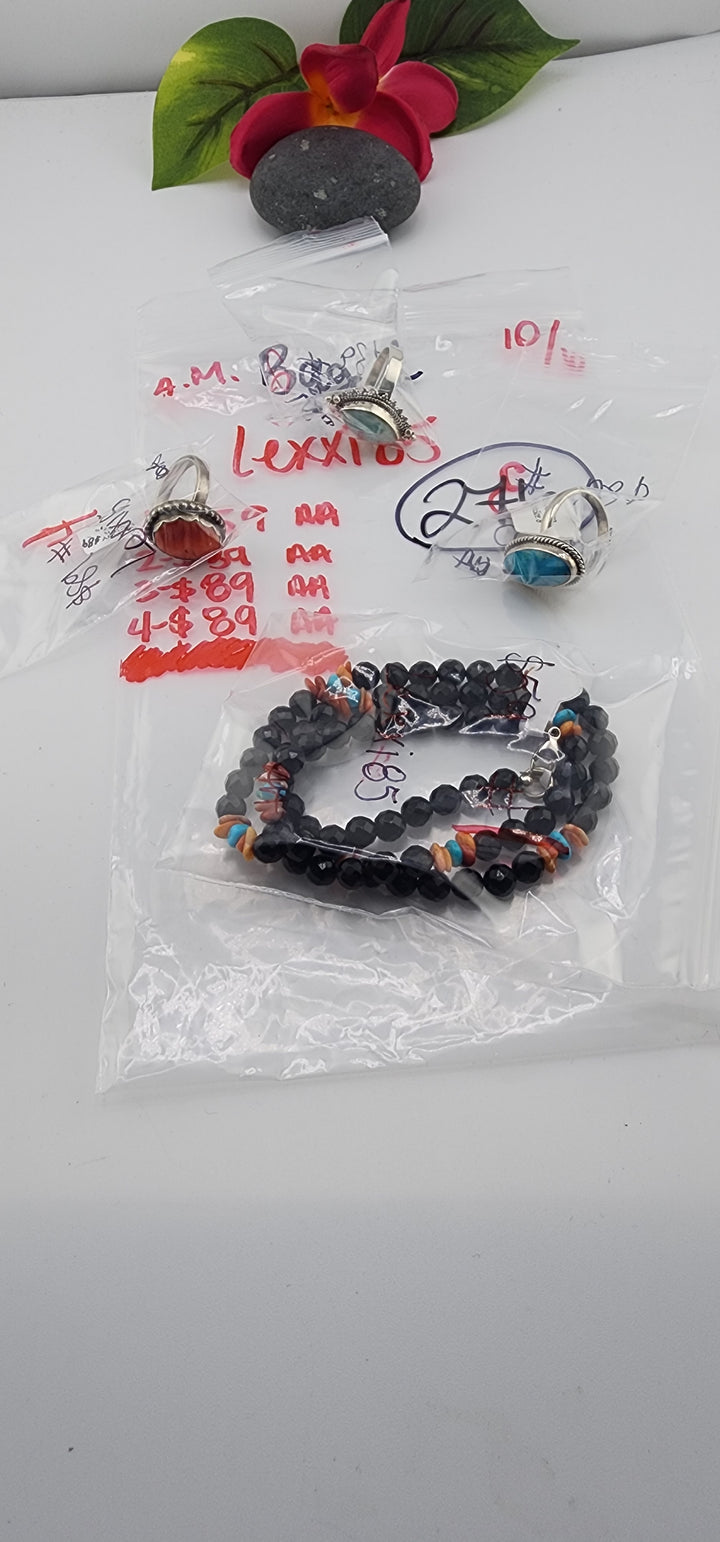 AM SHOW 48HR RESERVED FOR: Lexxi85 BAG1 - 10/6/2025 FL tiktok Live Show - 4 Sterling Silver Items
