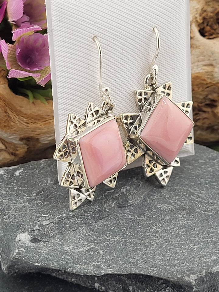 Queen Conch Square Dangles