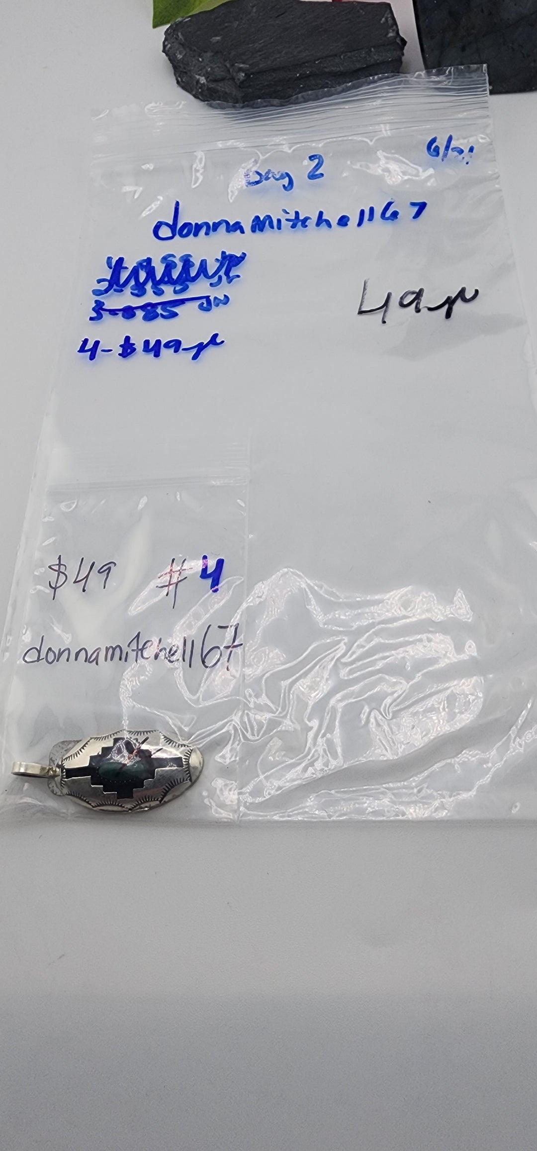 48HR - RESERVED FOR:  donnamitchell67 BAG 2- 6/21/2025 FL tiktok Live Show - 1 Sterling Silver Items