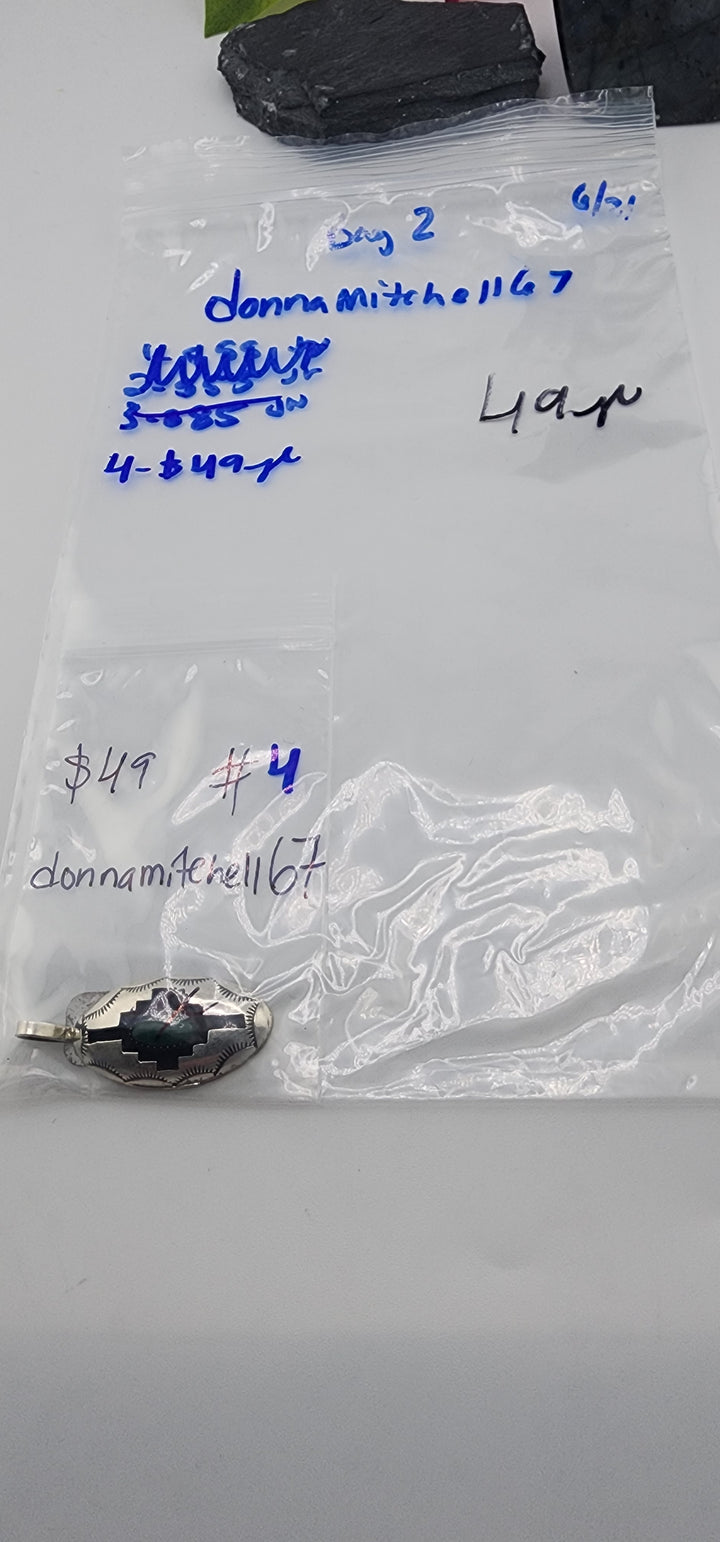 48HR - RESERVED FOR:  donnamitchell67 BAG 2- 6/21/2025 FL tiktok Live Show - 1 Sterling Silver Items