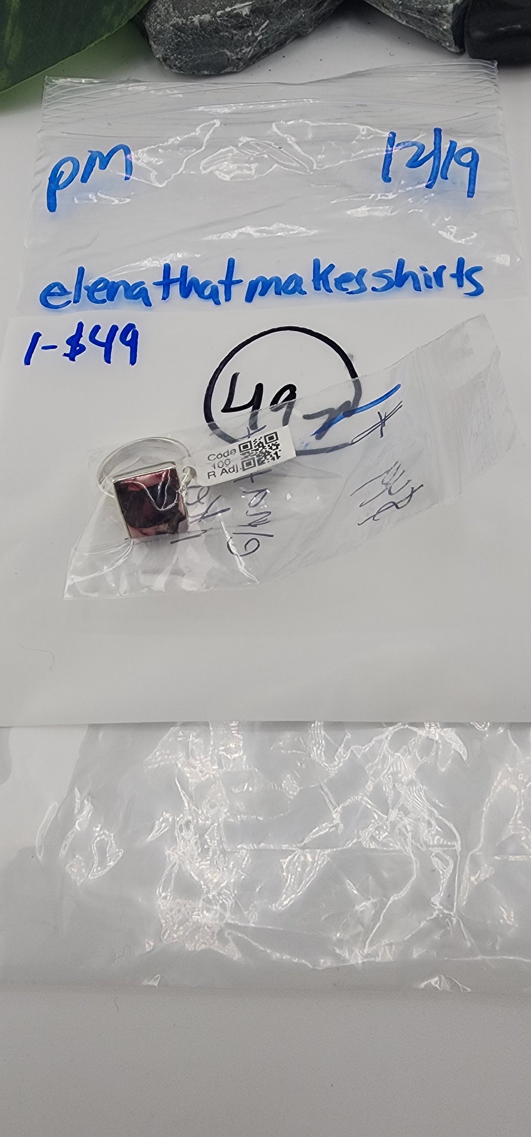 PM SHOW 48HR - RESERVED FOR: Elenathatmakesshirts - 12/19/2025 tiktok Live Show - 1 Sterling Silver Items