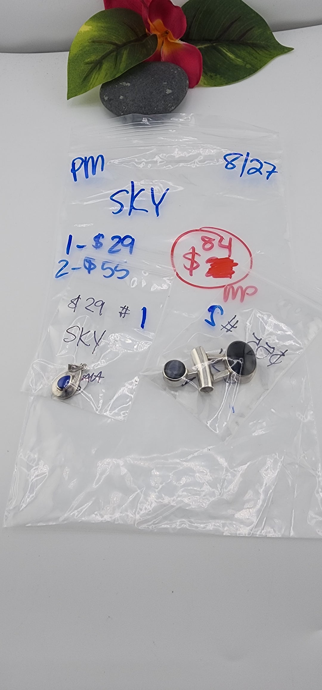PM SHOW 48HR - RESERVED FOR: SKY  - 8/27/2025 FL tiktok Live Show - 2  Sterling Silver Items