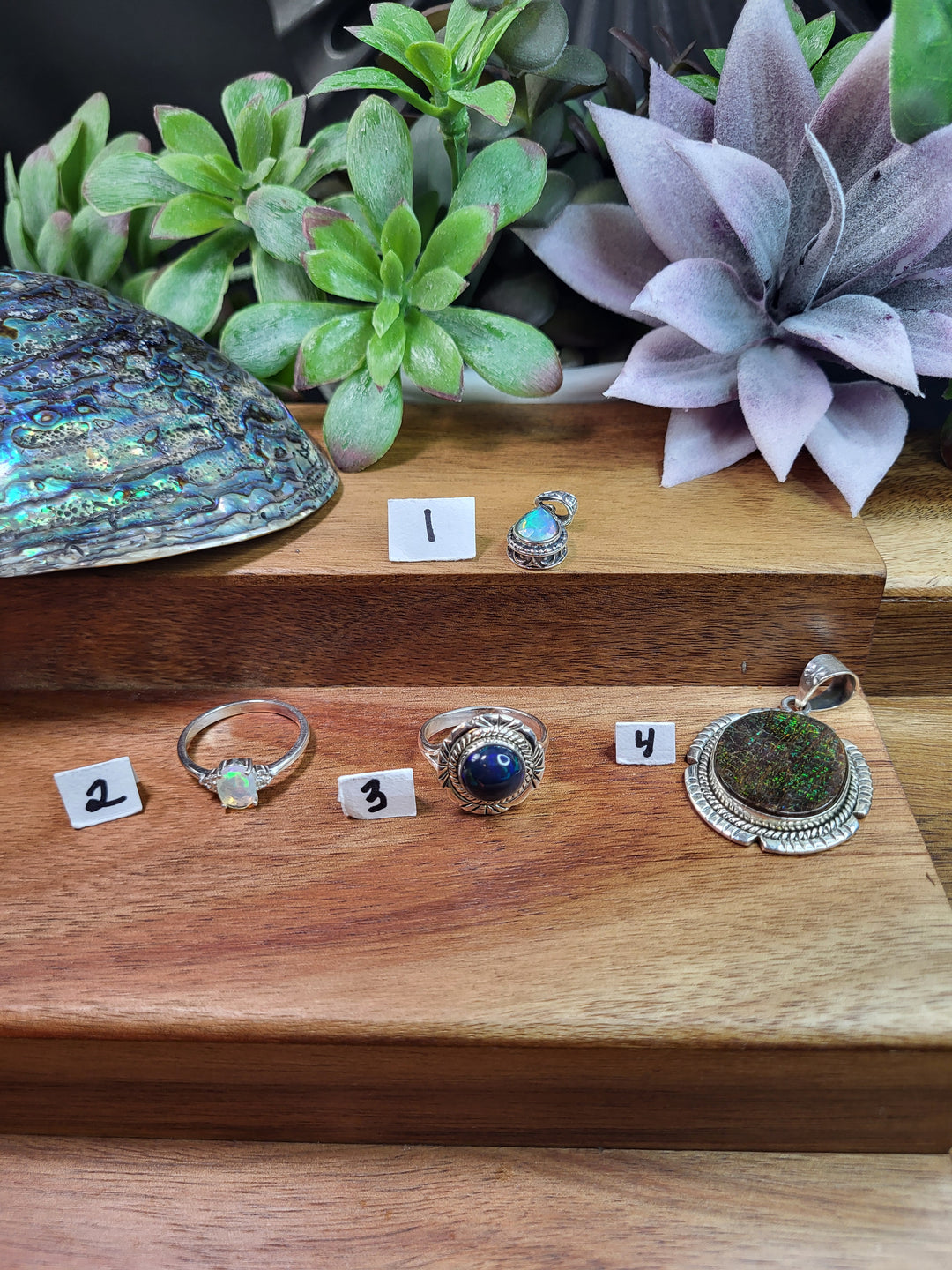 RESERVED FOR: Ever 8/25/24- 4 Sterling Silver Items