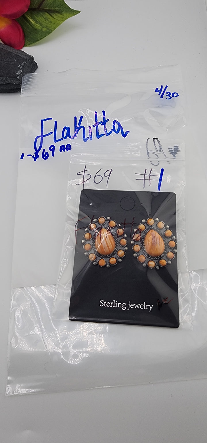 RESERVED FOR: Flakitta - 4/30/2025 tiktok Live Show - 1 Sterling Silver Items