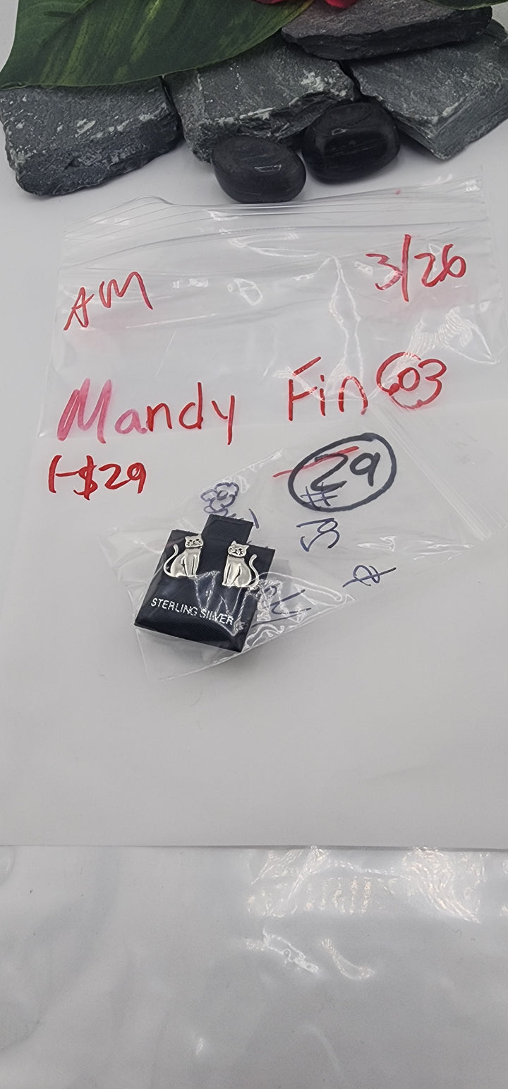 Mandy Fin🌸- 3.26.26 -1 925 Sterling Silver Items