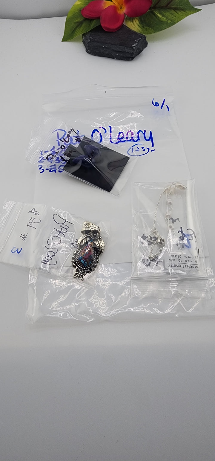 RESERVED FOR: Pat O'Leary- 6/1/2025 tiktok Live Show -3  Sterling Silver Items