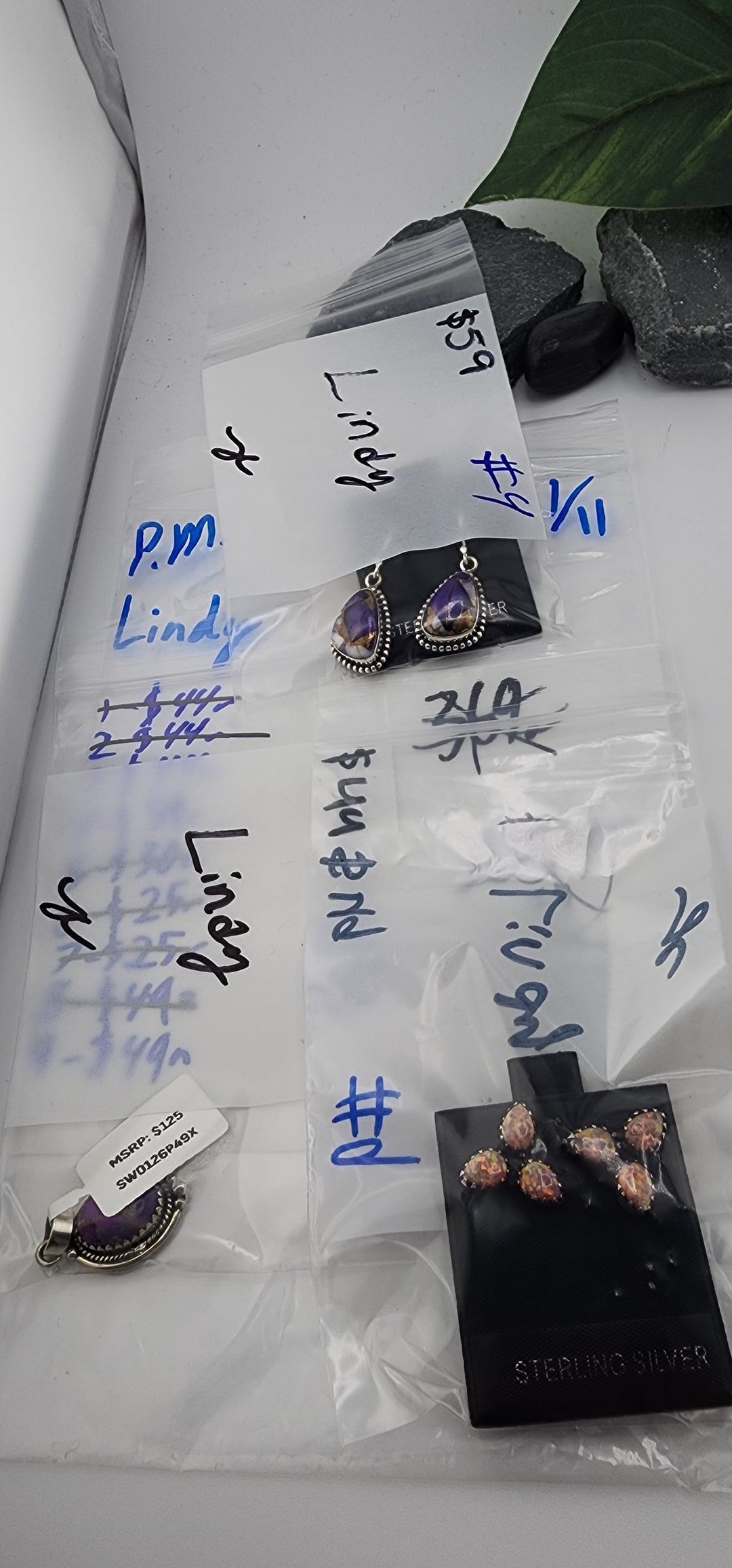 Custom sterling silver items - PM SHOW RESERVED FOR: Lindy - 1/11/2026 tiktok Live Show - 3 Sterling Silver Items