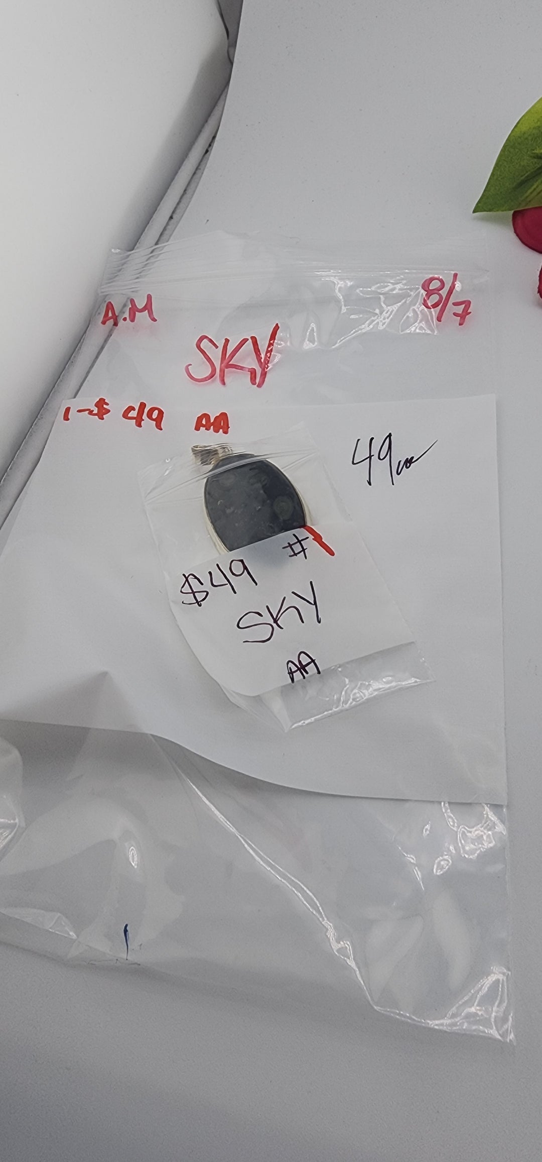 AM SHOW 48HR - RESERVED FOR: SKY - 8/7/2025 FL tiktok Live Show - 1 Sterling Silver Items