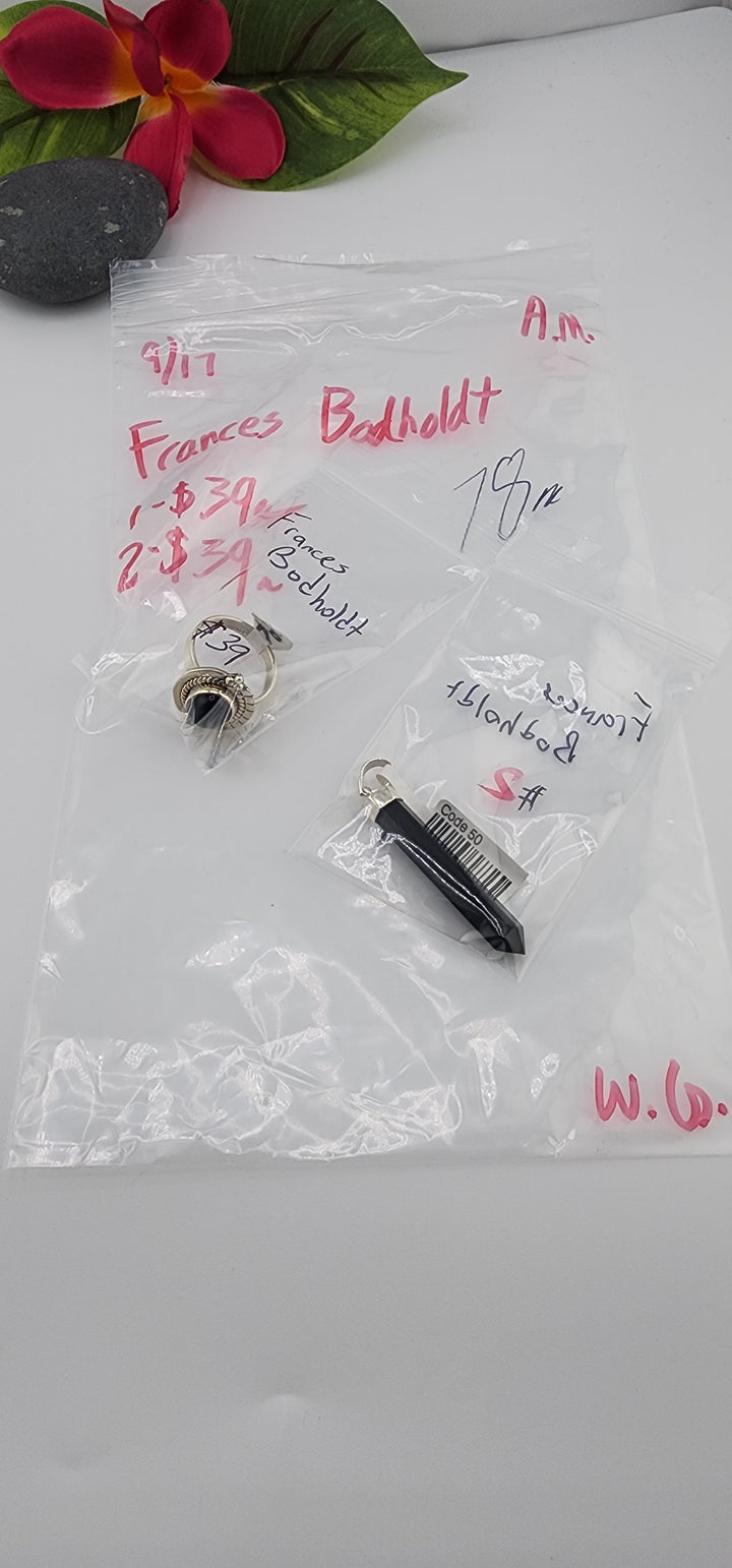 AM SHOW 48HR - RESERVED FOR: Frances Bodholdt - 9/17/2025 FL tiktok Live Show - 2 Sterling Silver Items