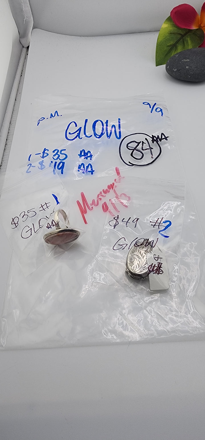 PM SHOW 48HR - RESERVED FOR: GLOW - 9/9/2025 FL tiktok Live Show - 2 Sterling Silver Items