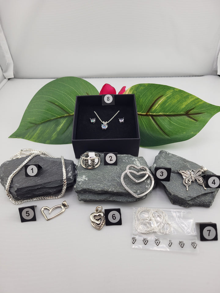RESERVED FOR: Maricela❤️ -  2/13/2025 Show - 9 Sterling Silver Items