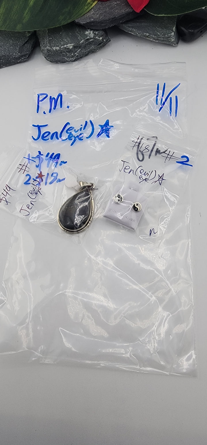 PM SHOW 48HR - RESERVED FOR: Jen🧿⭐ - 11/11/2025 tiktok Live Show - 2 Sterling Silver Items
