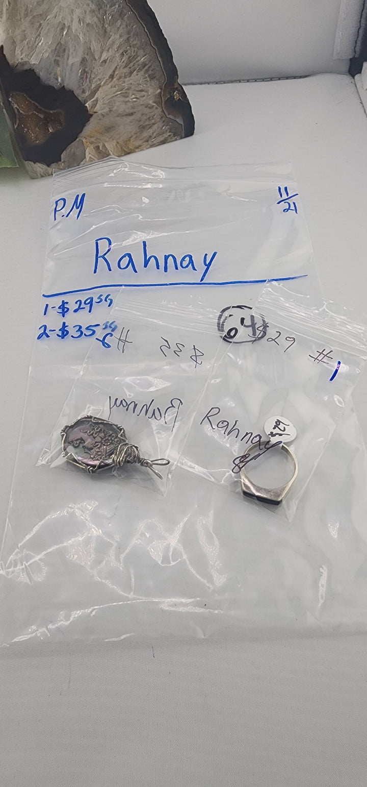 PM SHOW 48HR - RESERVED FOR: 🚷Rahnay🚷- 11/21/2025 tiktok Live Show - 2 Sterling Silver Items