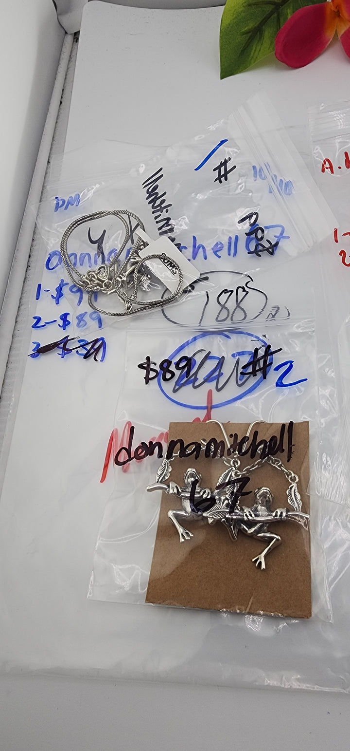 PM SHOW 48HR - RESERVED FOR: donnamitchell67 - 10/10/2025 FL tiktok Live Show - 2 Sterling Silver Items