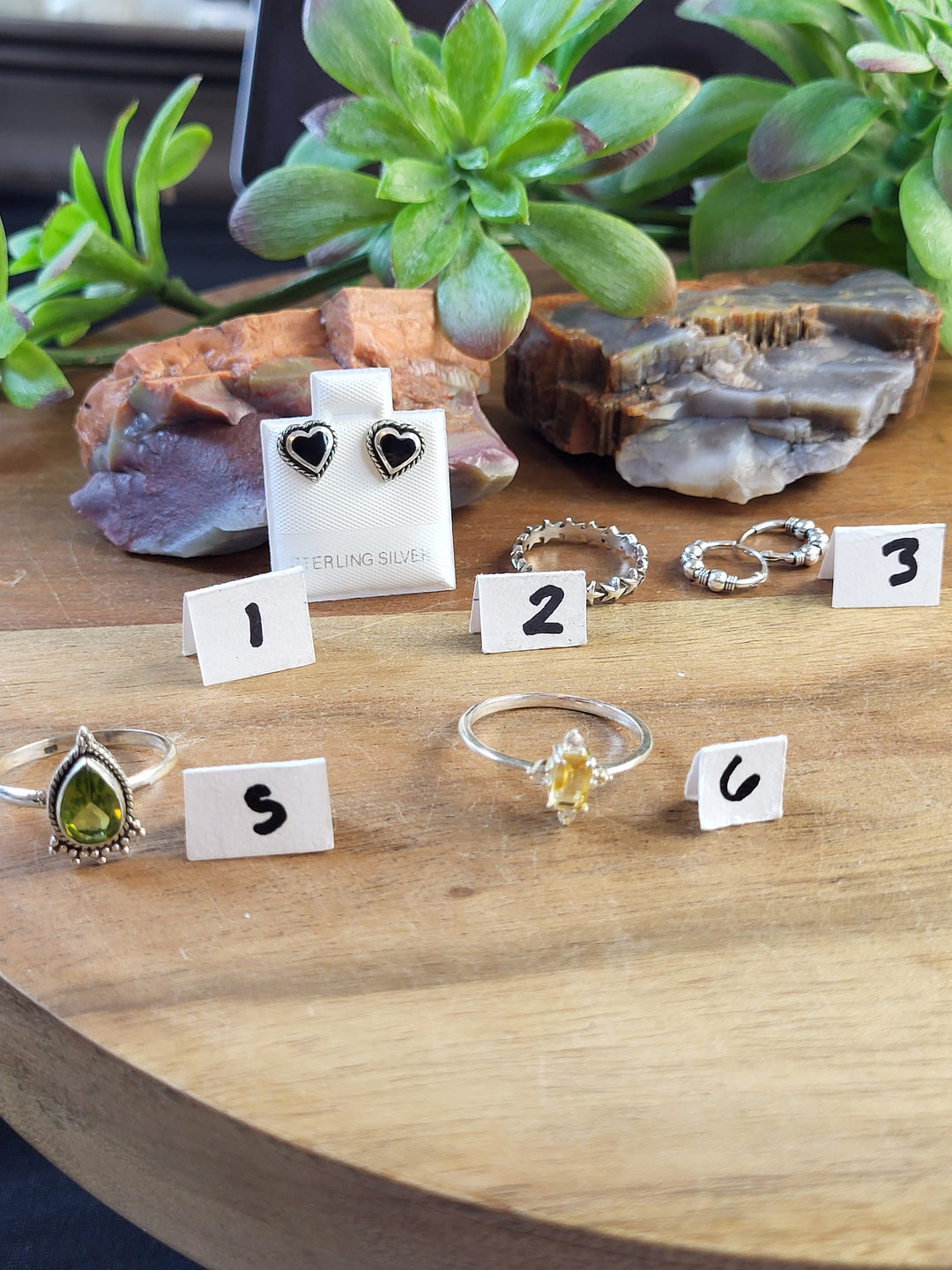 RESERVED FOR: sniff- 7/7/24-4 Sterling Silver Items