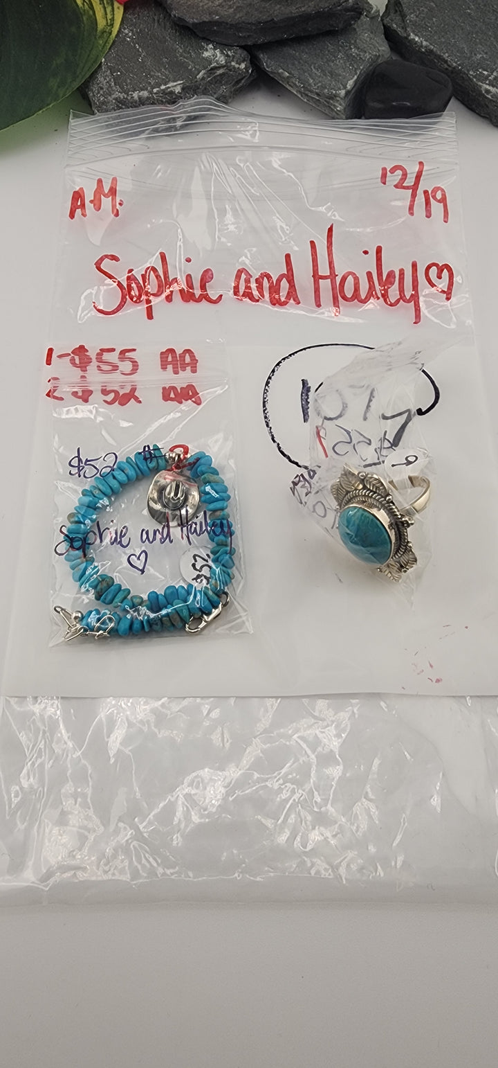 AM SHOW 48HR RESERVED FOR: Sophie and Hailey💙 - 12/19/2025 FL tiktok Live Show - 2 Sterling Silver Items