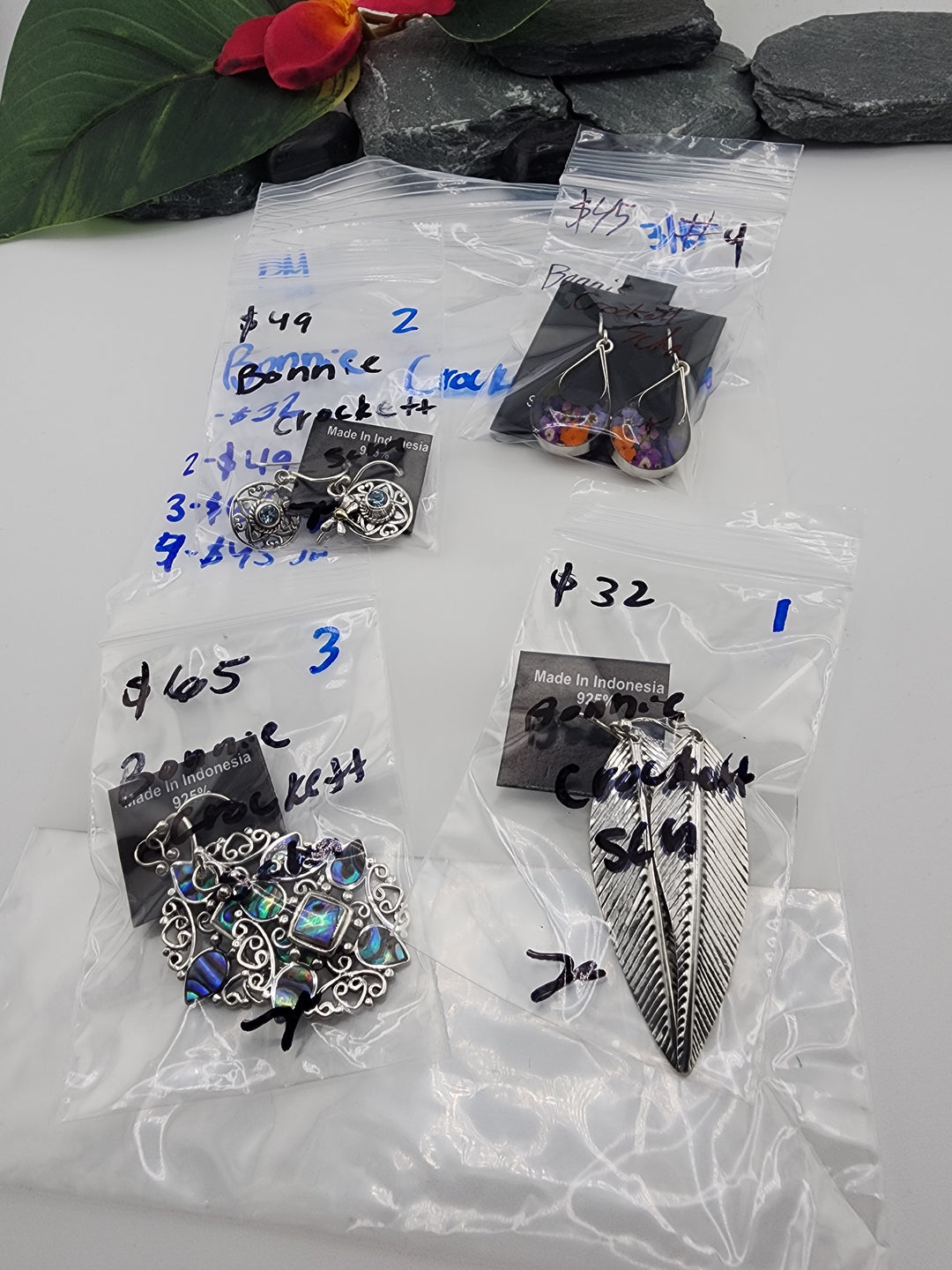 Bonnie Crockett Scha- 3/15/26 -4 925 Sterling Silver Items