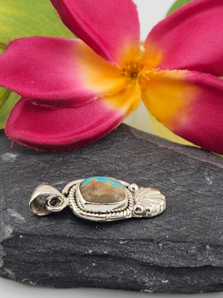 Royston Ribbon Turquoise Pendant