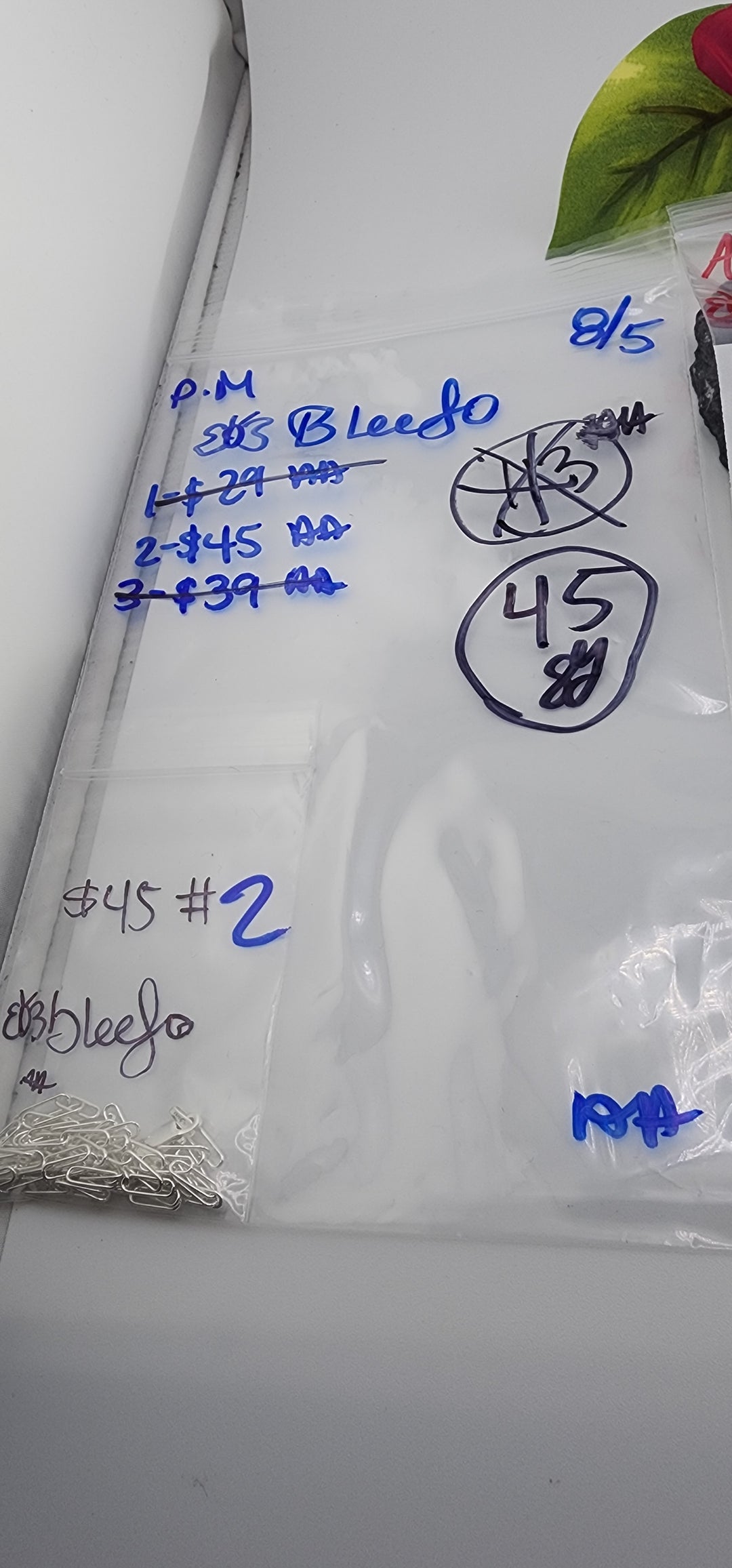 PM SHOW 48HR - RESERVED FOR: 🦋Bleefo🦋  - 8/5/2025 FL tiktok Live Show - 1 Sterling Silver Items