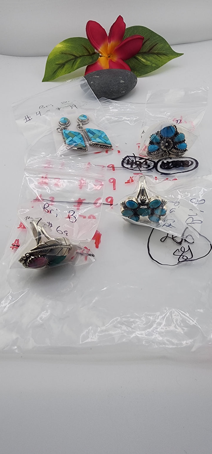 AM SHOW 48HR - RESERVED FOR: Bri.B 🥰- 8/13/2025 FL tiktok Live Show - 4 Sterling Silver Items