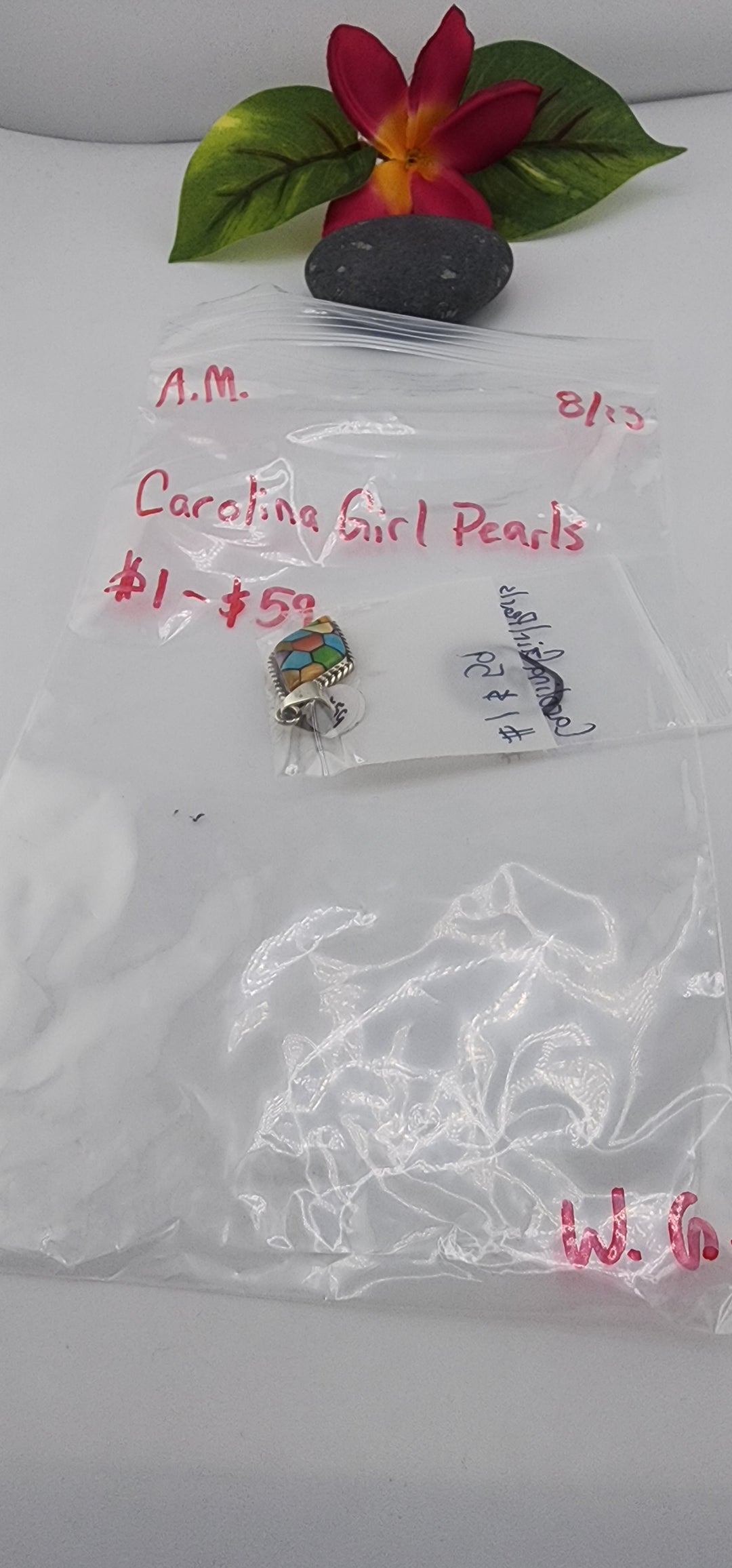 AM SHOW 48HR - RESERVED FOR: CarolinaGirlPearls - 8/13/2025 FL tiktok Live Show - 1 Sterling Silver Items