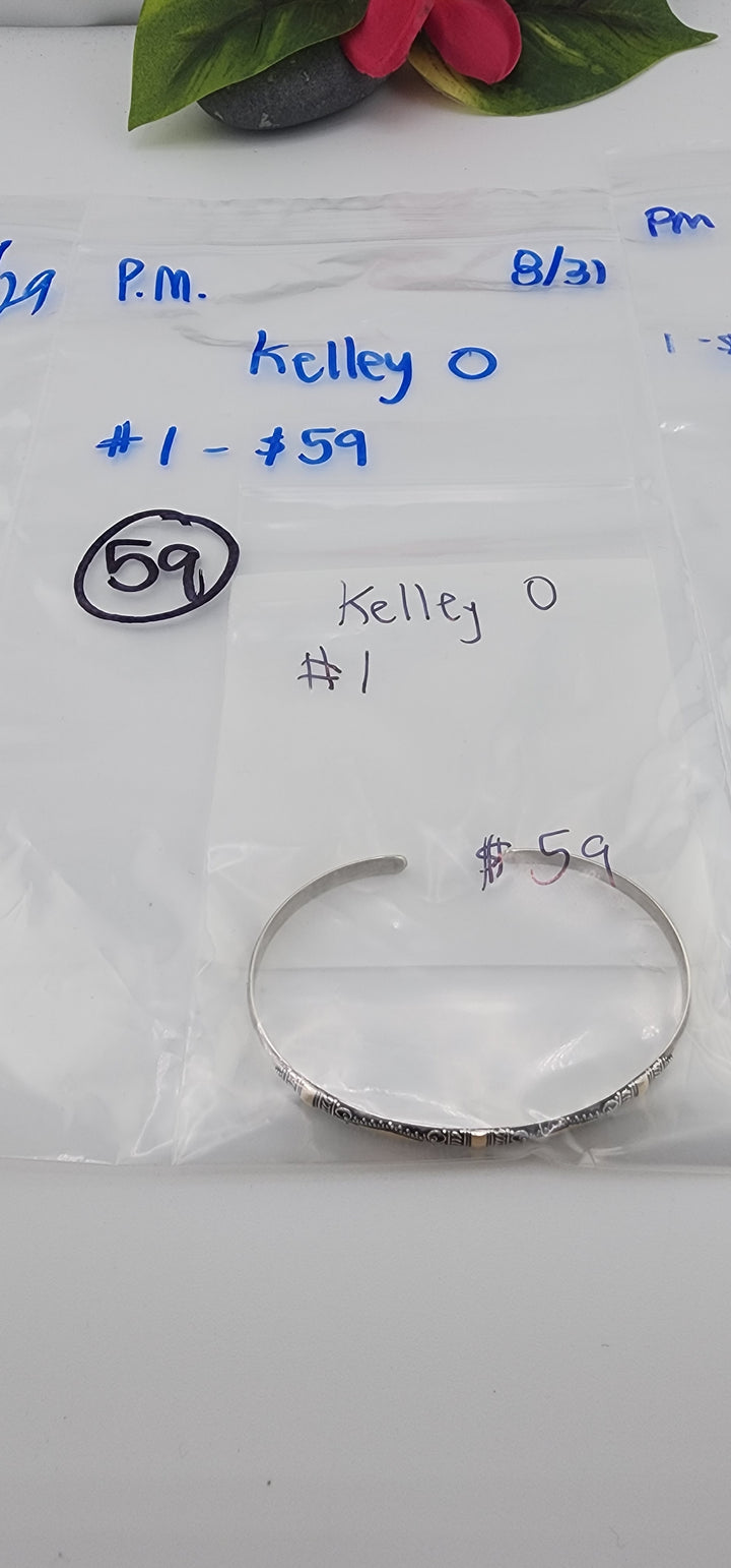 PM SHOW 48HR - RESERVED FOR: Kelley O - 8/31/2025 FL tiktok Live Show - 1 Sterling Silver Items