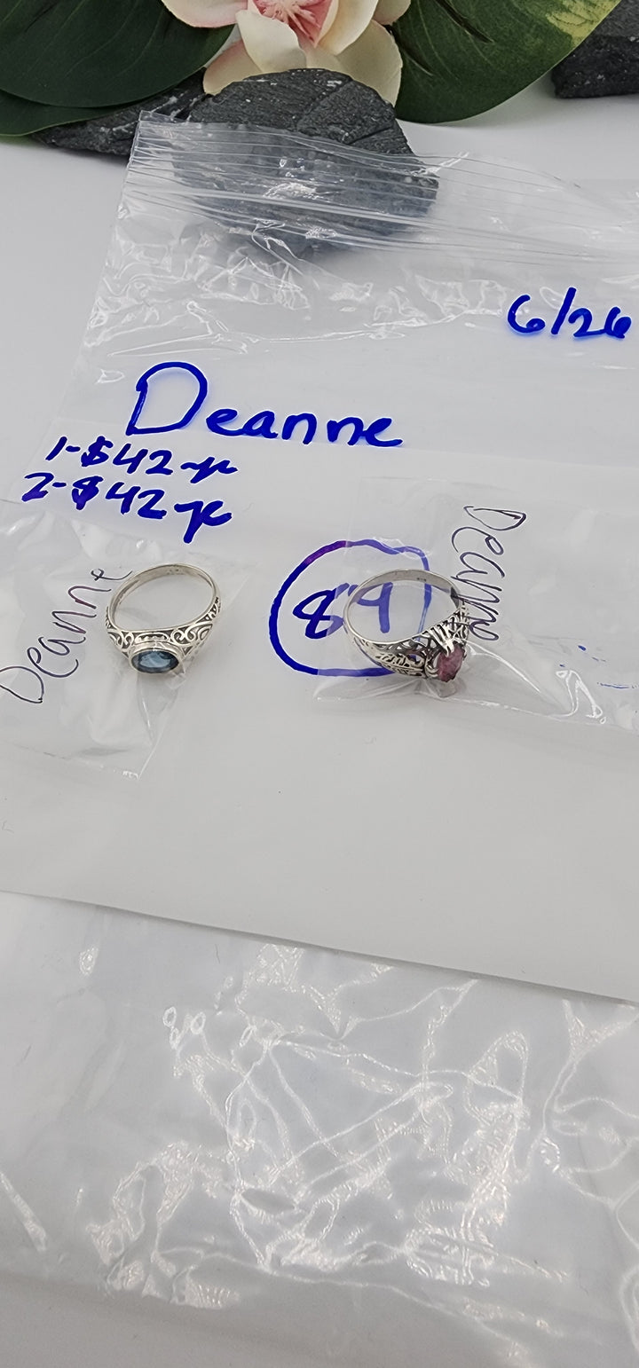 48HR - RESERVED FOR: Deanne - 6/26/2025 FL tiktok Live Show -  2 Sterling Silver Item