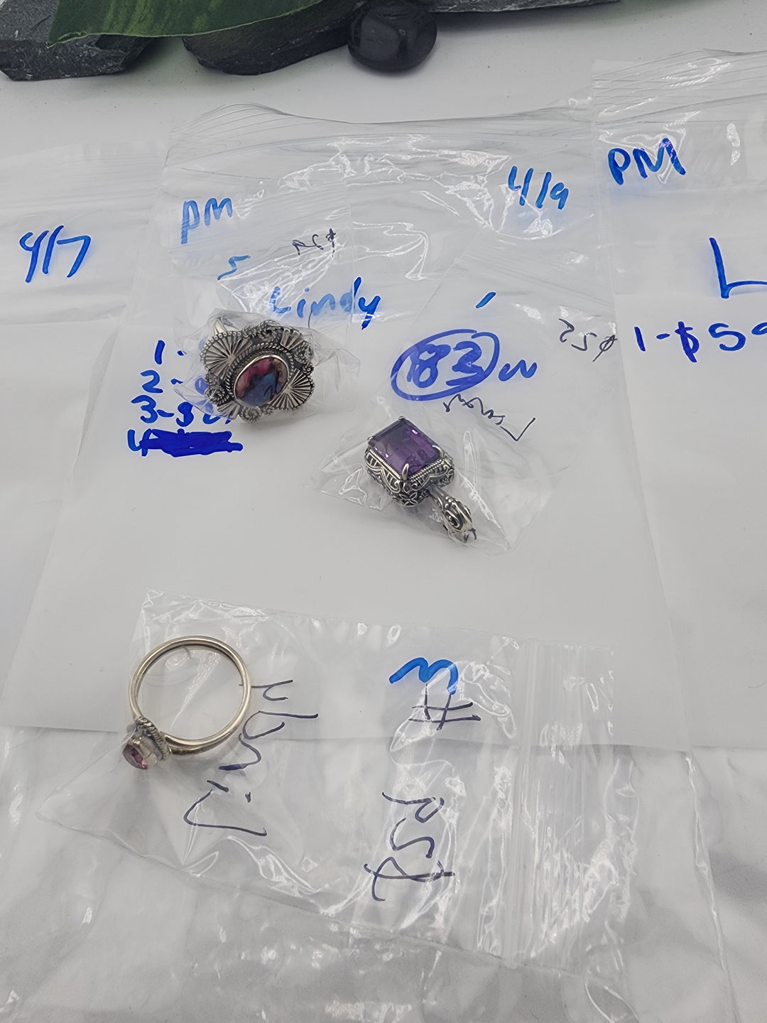 Lindy- 4/9/26 PM -3 925 Sterling Silver Items