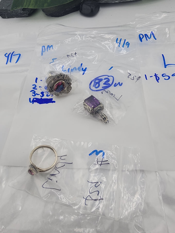 Lindy- 4/9/26 PM -3 925 Sterling Silver Items