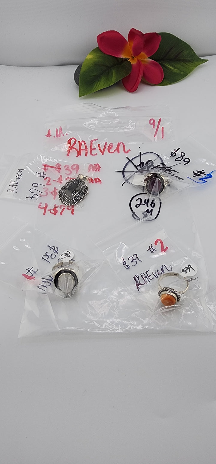 AM SHOW 48HR - RESERVED FOR: RAEven - 9/1/2025 FL tiktok Live Show - 4 Sterling Silver Items