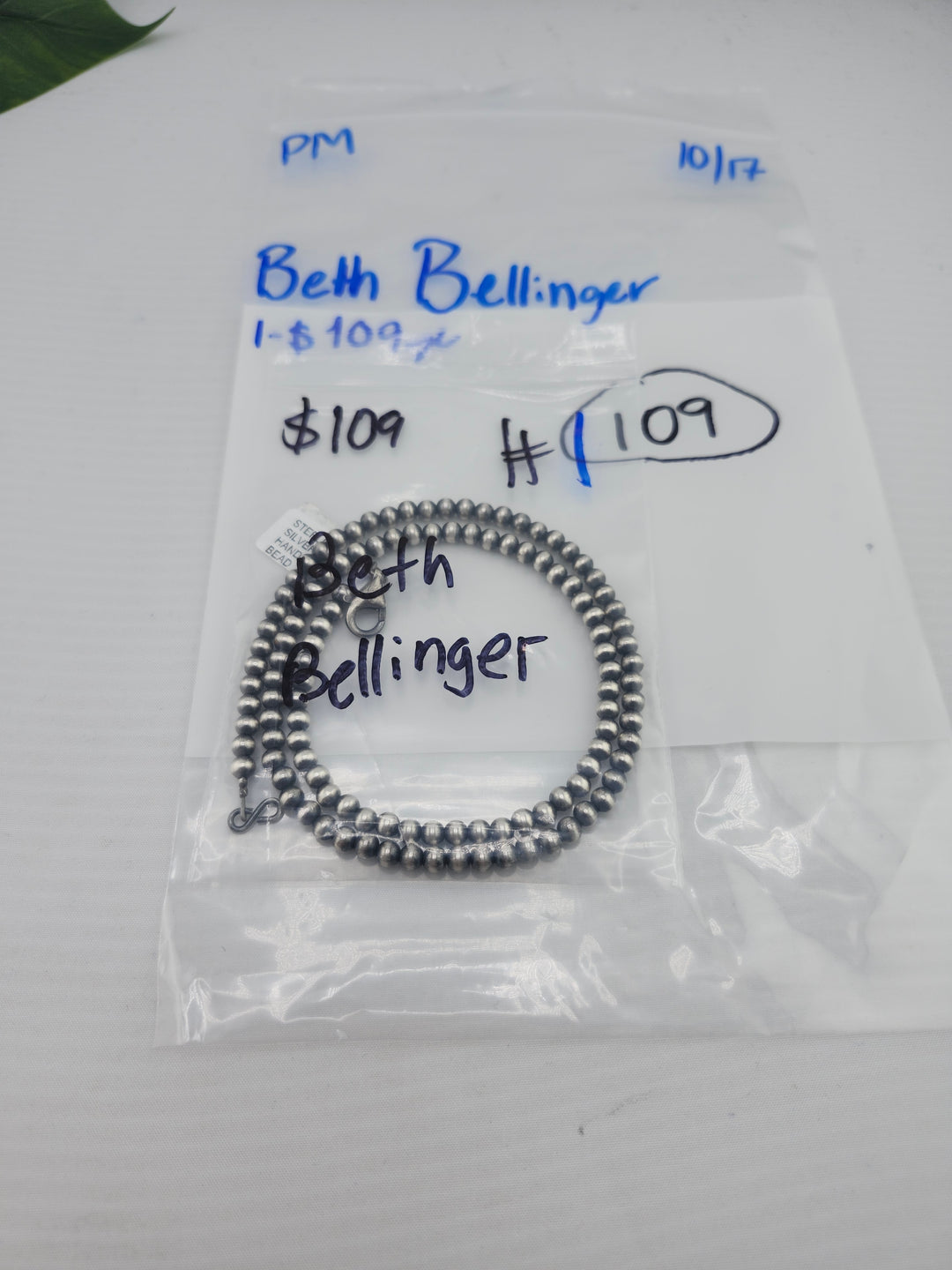 PM SHOW 48HR - RESERVED FOR: Beth Bellinger - 10/17/2025 FL tiktok Live Show - 1 Sterling Silver Items