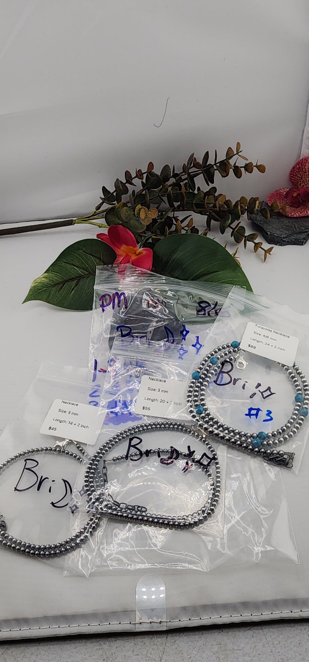 PM SHOW 48HR - RESERVED FOR:  Bri✨*BAG 1*- 8/15/2025 FL tiktok Live Show -3 Sterling Silver Items