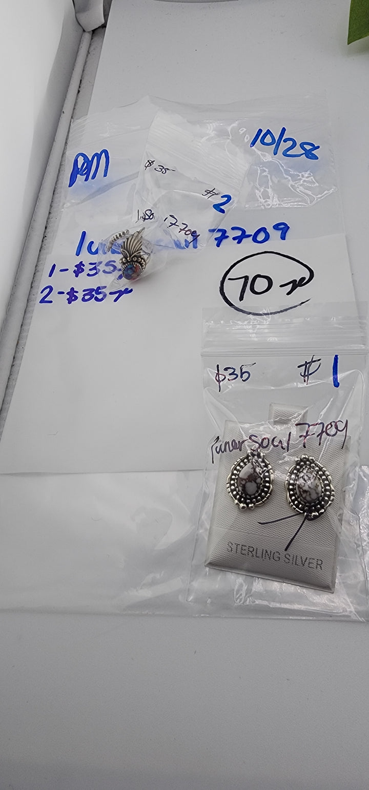 PM SHOW 48HR - RESERVED FOR: lunarsoul7709 - 10/28/2025 FL tiktok Live Show - 2 Sterling Silver Items