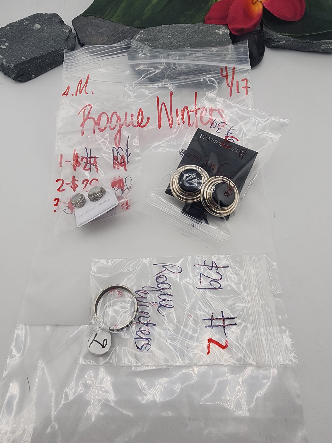 Rogue Winters - 4/17/26 - 3 925 Sterling Silver Items